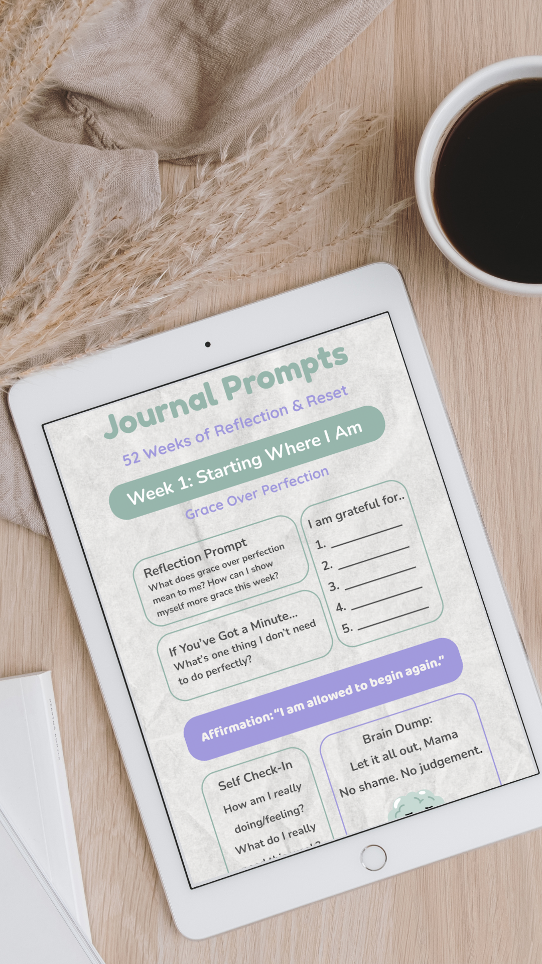 The Mind-Full Mom: A 52-Week Guided Journaling Experience